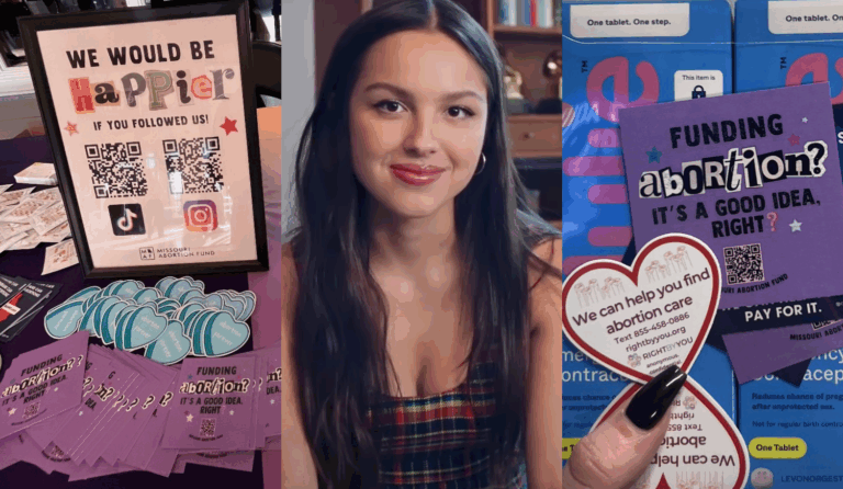 ¿Por qué Olivia Rodrigo reparte píldoras del día después y condones gratis en sus conciertos?
