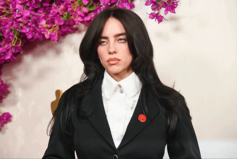 ¿Qué significan los pines rojos que usaron Billie Eilish, Mark Ruffalo y otros artistas en los Oscar?