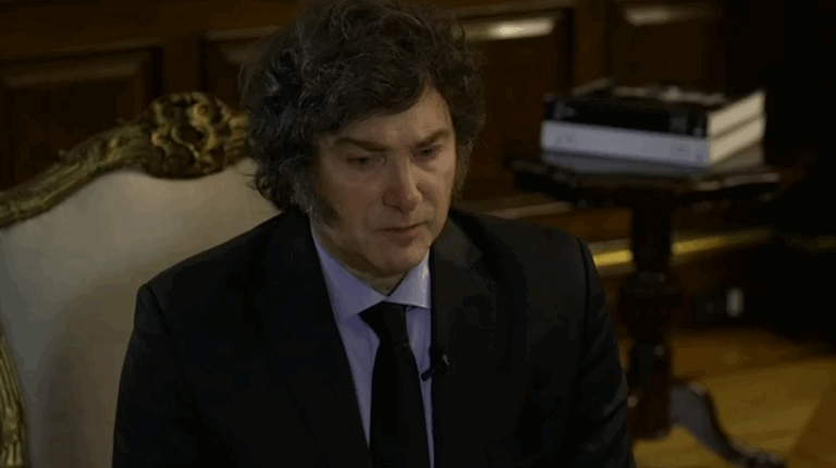 Javier Milei sobre Gustavo Petro: 