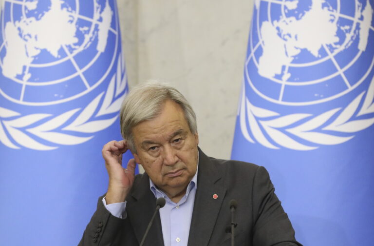 Secretario general de la ONU dice que está 