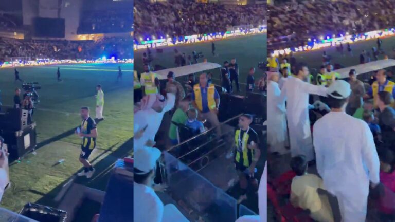 Jugador en Arabia Saudita fue agredido a latigazos por hincha tras derrota de su equipo por goleada