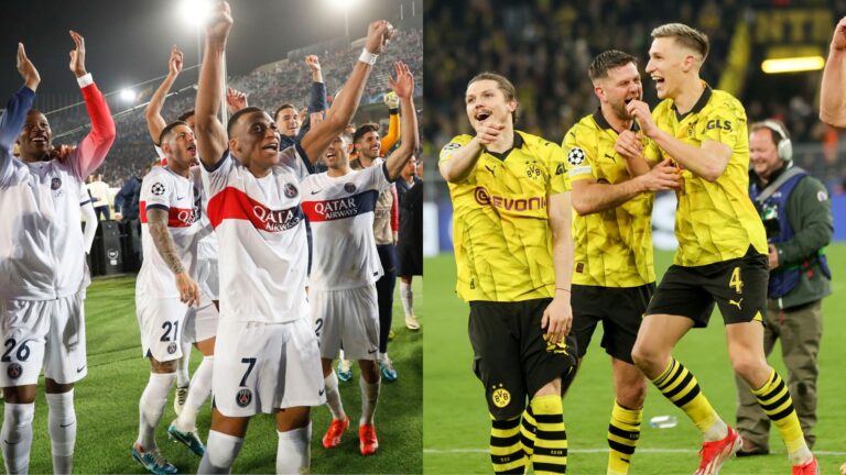 Épica remontada en la Champions League: BVB y PSG dan vuelta la eliminatoria y avanzan a la semifinal