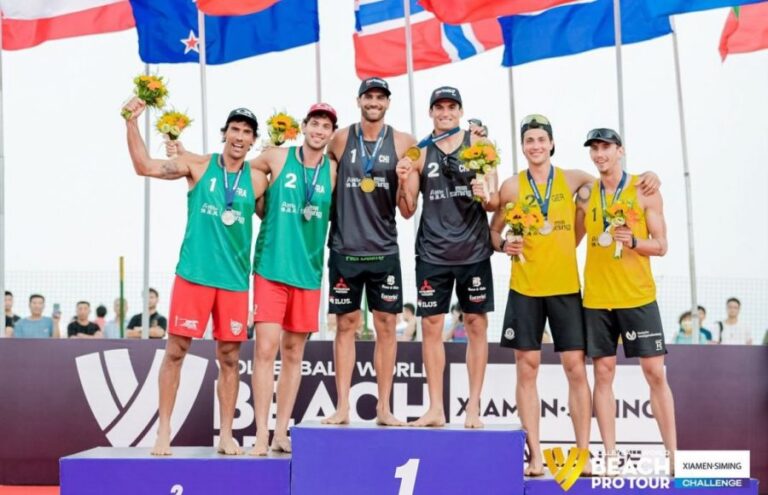 Sumando puntos para París 2024: Primos Grimalt triunfan en el Beach Pro Tour Challenge de China