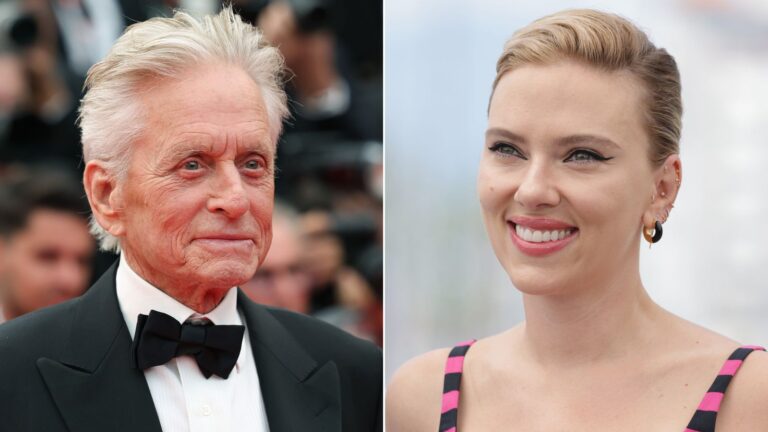 “¿Estás bromeando?”: Michael Douglas descubre que es pariente de Scarlett Johansson