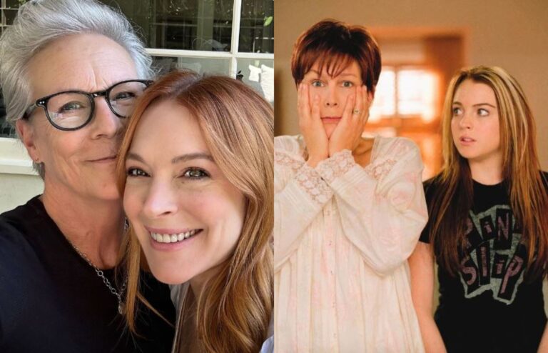 Con tierna foto junto a Lindsay Lohan: Jamie Lee Curtis confirma producción de secuela de 