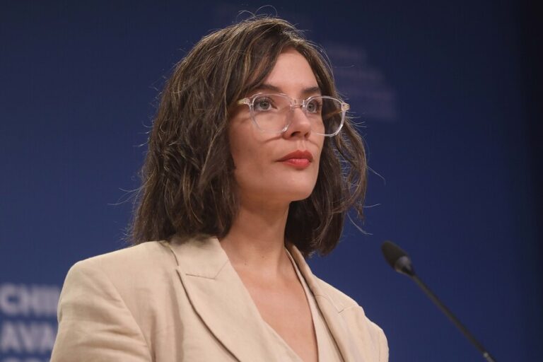 La respuesta de ministra Vallejo ante pregunta de la prensa por baja en participación del pdte. Boric en actividades mediáticas