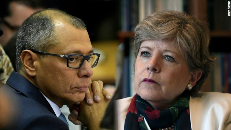 Ecuador demanda a México por incumplimientos al derecho internacional por otorgar asilo a exvicepresidente Jorge Glas