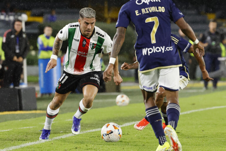 Palestino resurge con un empate épico en el minuto final ante Millonarios en la Copa Libertadores