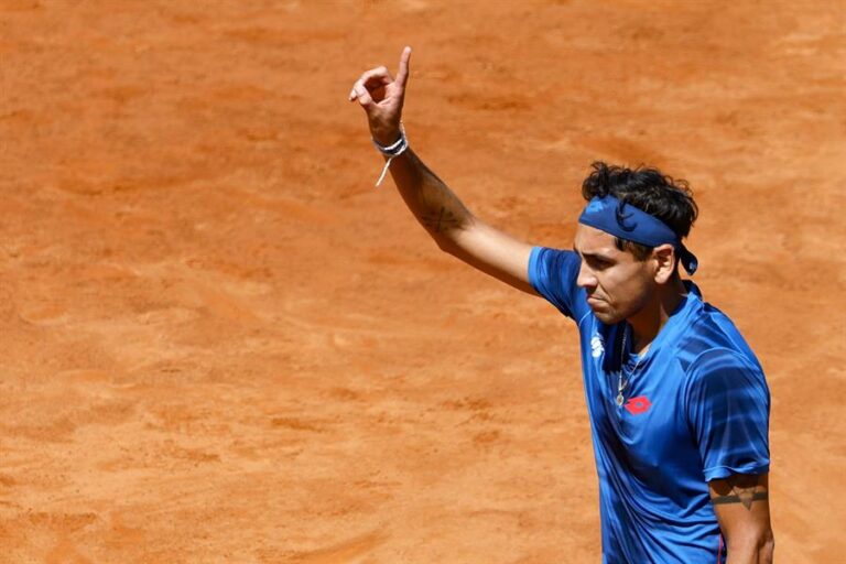 La ilusión de Tabilo tras vencer a Khachanov: 