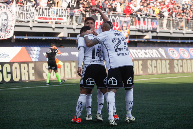 Colo Colo se luce en La Florida al golear a Audax Italiano y se afirma en la tabla de posiciones
