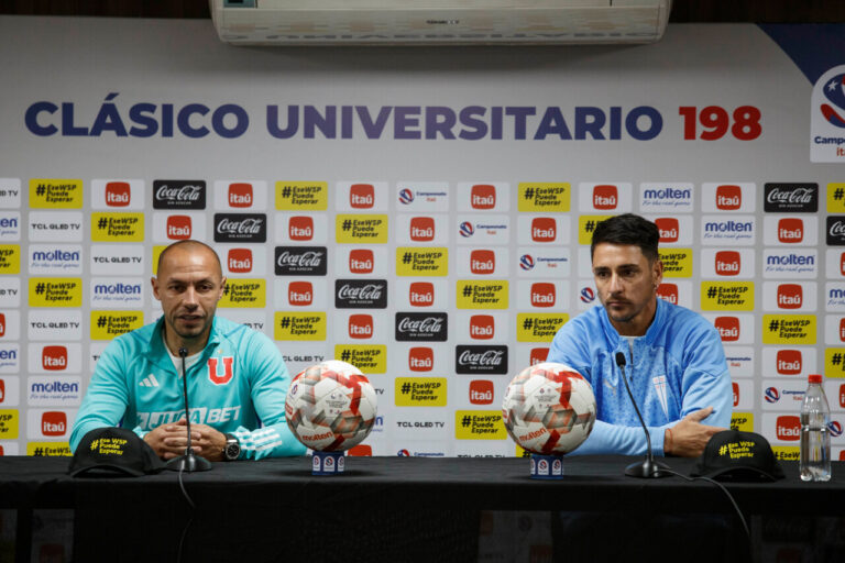 Posibles alineaciones de Universidad de Chile y Universidad Católica para el clásico universitario