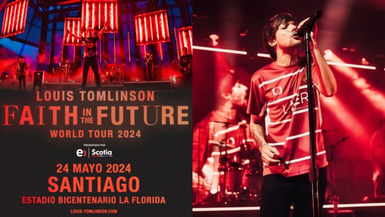 Louis Tomlinson en el Estadio Bicentenario de La Florida: Horarios, teloneros y desvíos de tránsito