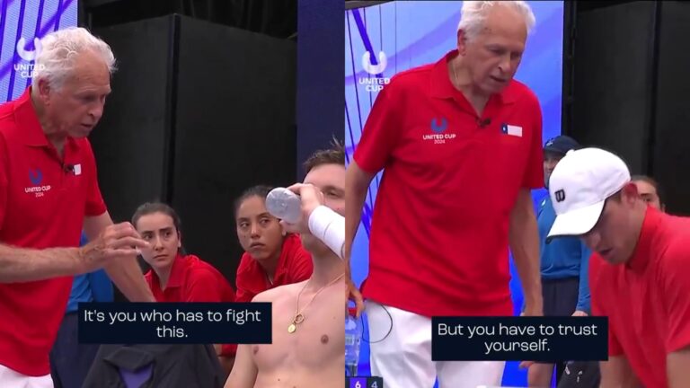 ATP recuerda inspiradora arenga de Jaime Fillol a Nico Jarry: 