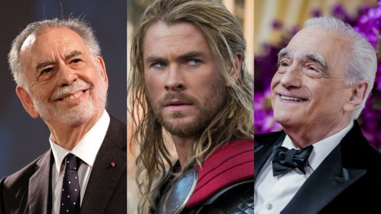 Chris Hemsworth, molesto por críticas de Coppola y Scorsese al MCU: 