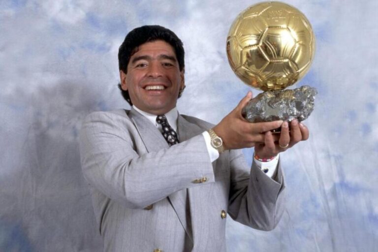 Subastarán el balón de oro de Diego Armando Maradona: Se anticipa una puja millonaria