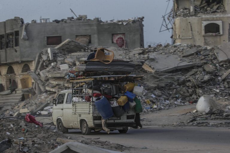 ONU: 600 mil personas han sido desplazadas de Rafah desde el 6 de mayo por operativo israelí