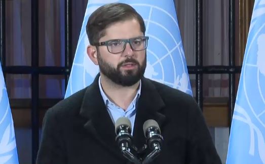 Presidente Boric y conflicto armado en Gaza: 