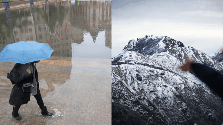 Sistema frontal traerá consigo heladas de hasta -3° C y posible caída de nieve en la zona centro del país