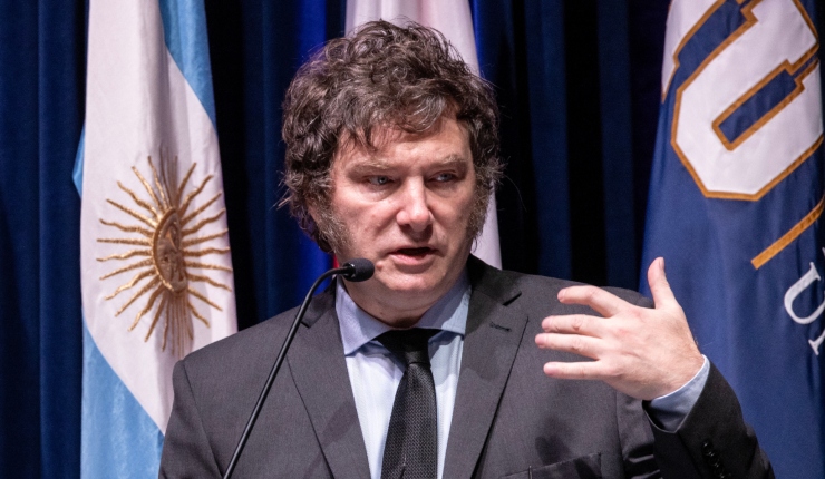 Milei destaca buen diálogo con Boric y que su ajuste económico en Argentina es “el más grande de la humanidad”