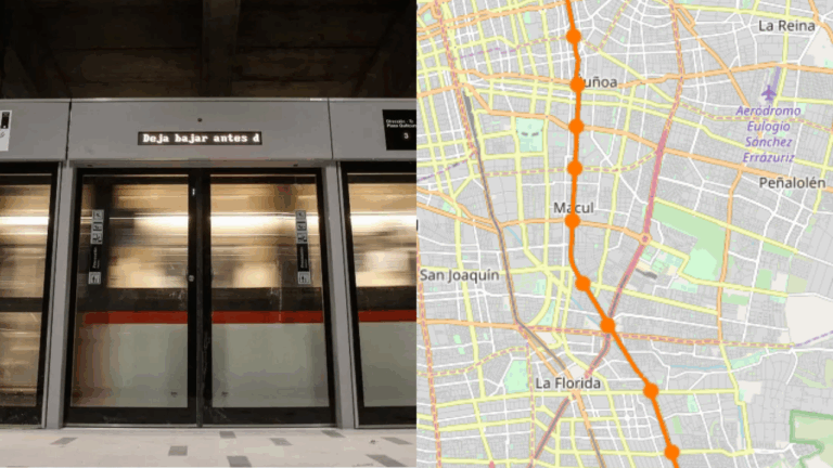 Línea 8 del Metro de Santiago: revisa el mapa de su recorrido y cuándo estaría ya operativa