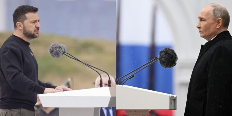 Zelensky emplaza a Putin tras ataque ruso con más de 50 misiles: 