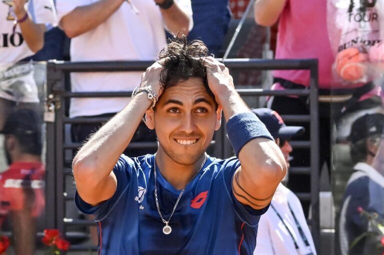 Este es el millonario premio que aseguró Alejandro Tabilo tras eliminar a Novak Djokovic del Masters de Roma
