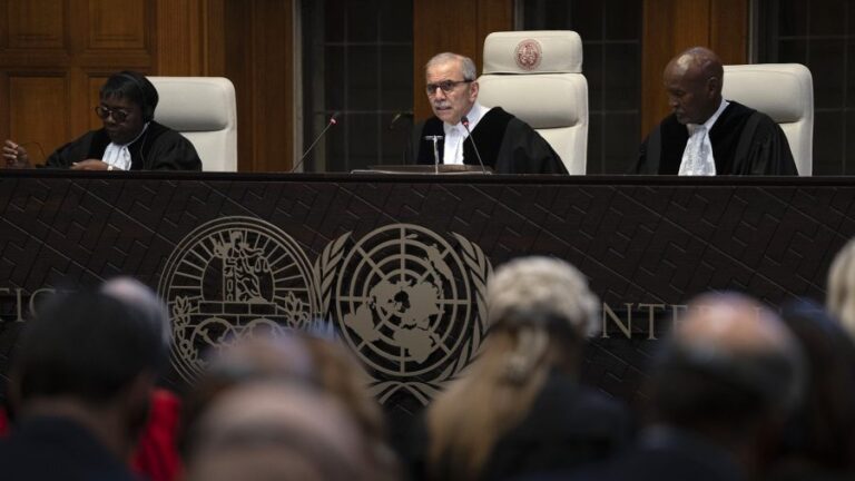Corte Internacional de Justicia ordena a Israel detener 