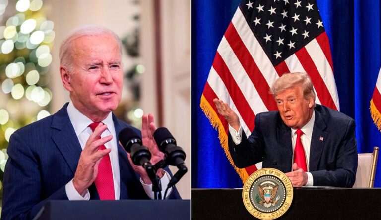 Trump insulta por redes a Biden en la previa del debate presidencial y pide prepararse para 