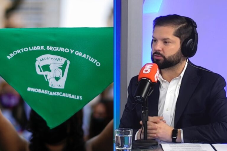 Boric por proyecto de aborto: 