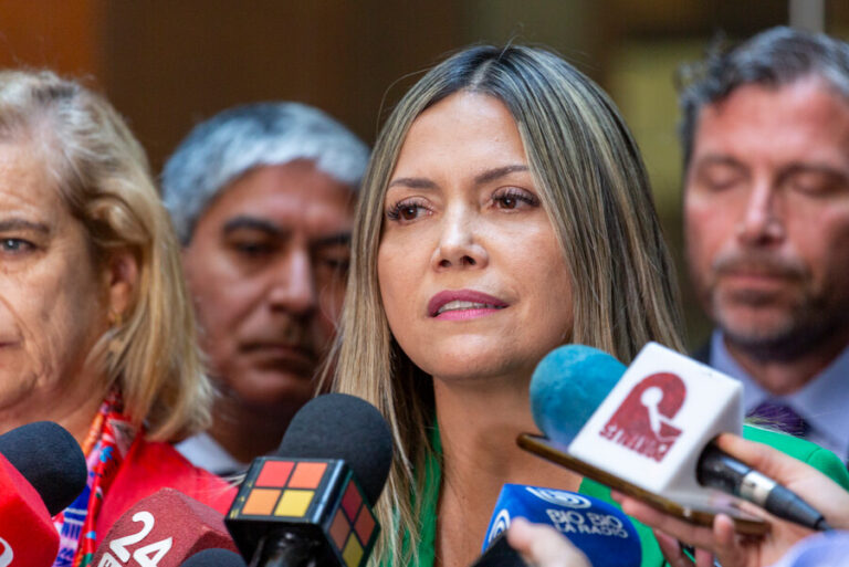 Diputada Pérez que acompañaba al presidente Boric en gira por Europa retornará a Chile por intensas lluvias en el Biobío