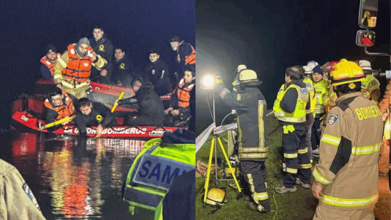 Dos personas murieron tras caer en vehículo al río Bueno