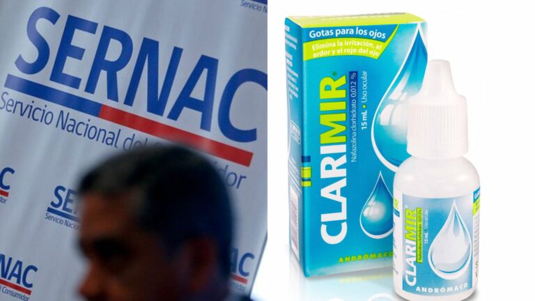 Sernac informa sobre retiro de gotas para los ojos por problemas técnicos en pruebas