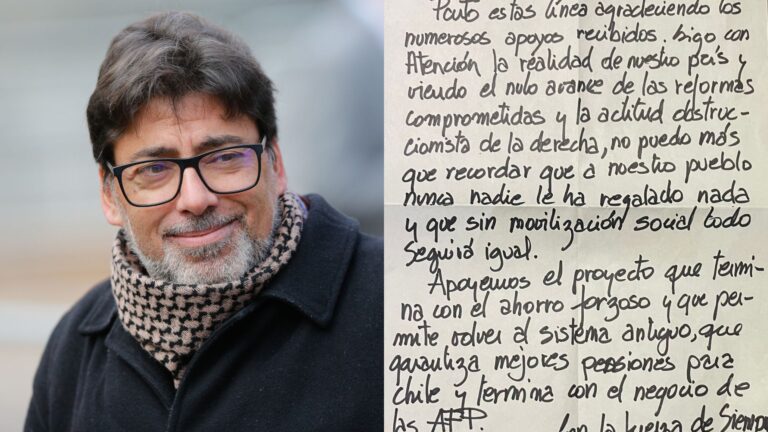Daniel Jadue desde Capitán Yáber: 