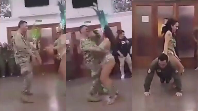 Controversial celebración por el día del padre en la Fuerza Aérea Argentina: Invitaron a bailarinas sin autorización