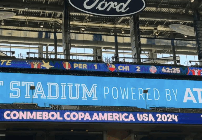 ¿Un buen presagio? La prueba del marcador del Chile-Perú en Dallas da por ganadora a La Roja