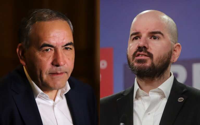 Fidel Espinoza comparece en Corte por demanda de Giorgio Jackson por difamación e insiste en libertad de expresión