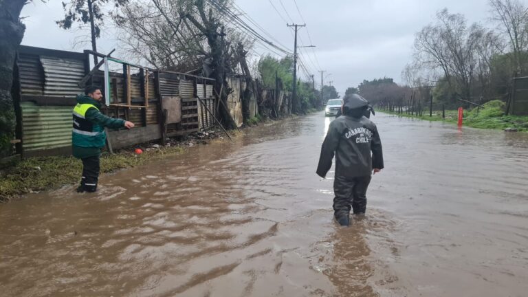 Senapred llama a evacuación por amenaza de aluvión en la comuna de Arauco