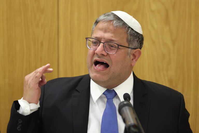 Israel: Ministro de Seguridad pidió la ejecución de presos palestinos “con disparos en la cabeza”