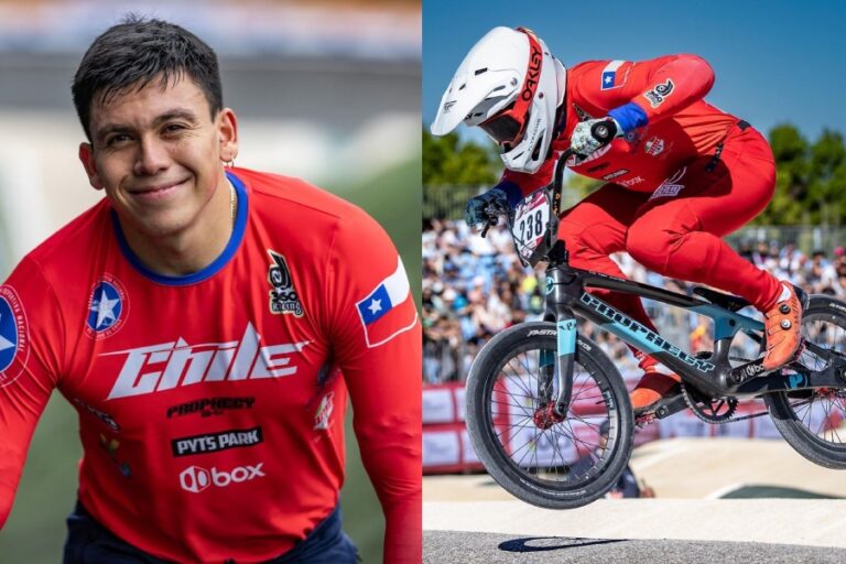 ¡Haciendo historia! Mauricio Molina es el primer ciclista de BMX Racing que representará a Chile en unos Juegos Olímpicos