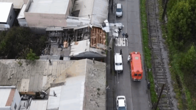 Armada aclara que supuesta tromba marina en Penco fue en realidad un tornado