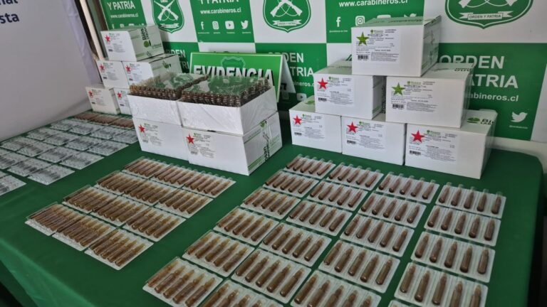Decomisan casi 1.200 ampollas de fentanilo en Antofagasta: Sería la mayor incautación de esa droga en el país