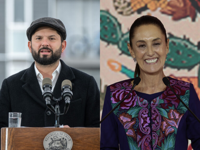 Presidente Boric felicita a Claudia Sheinbaum por su triunfo en las elecciones y destaca su 