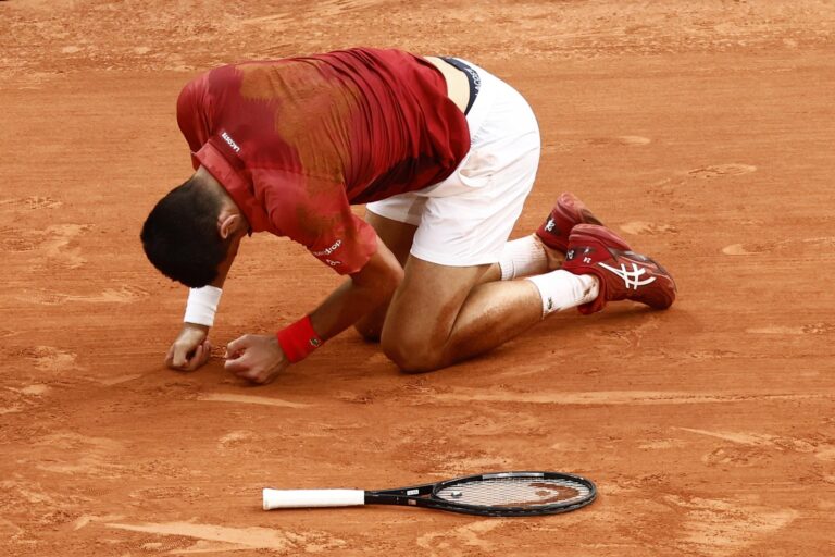 Novak Djokovic pone en duda su continuidad en Roland Garros por condiciones de la pista