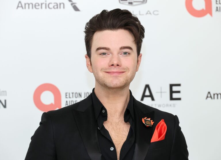 A Chris Colfer, estrella de 