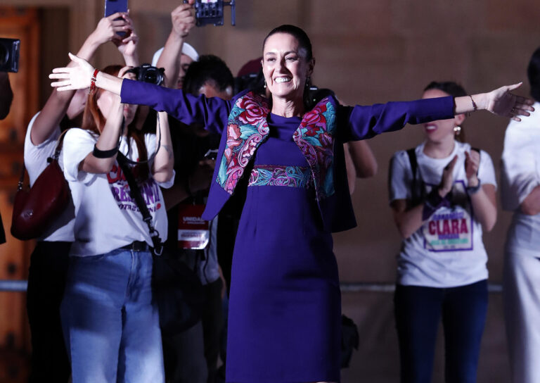 Claudia Sheinbaum será la primera mujer presidenta en la historia de México