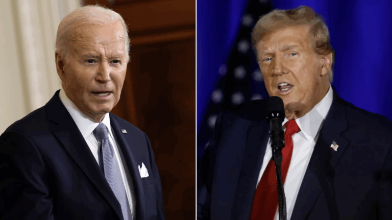 Micrófonos silenciados y podios: Las reglas que Biden y Trump tuvieron que acatar para su próximo debate presidencial en CNN