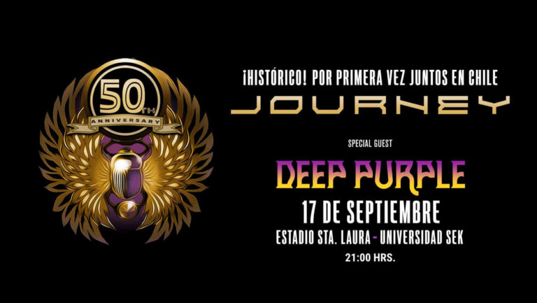 Concierto de Journey y Deep Purple en Chile 2024: Fecha, lugar y preventa/venta de entradas