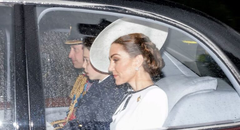 Kate Middleton hace su primera aparición pública tras el diagnóstico de cáncer en la celebración del cumpleaños del rey