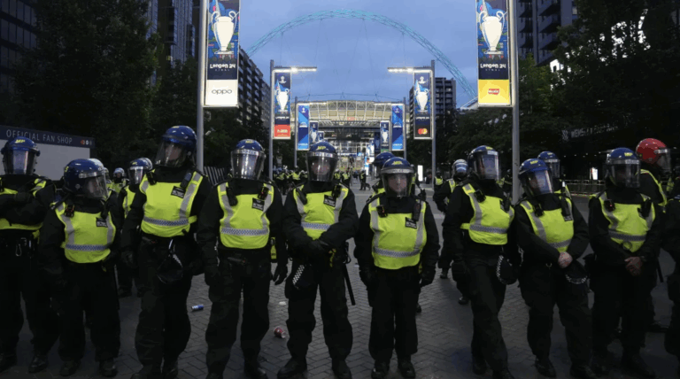 53 detenidos tras incidentes en el Wembley Stadium durante final de la Champions League