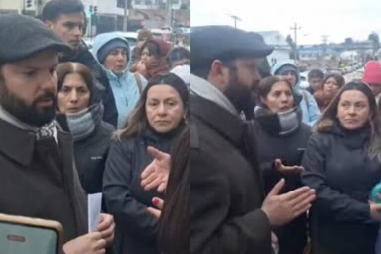 La tensa discusión entre presidente Boric y vecina que aseguró que extranjeros 